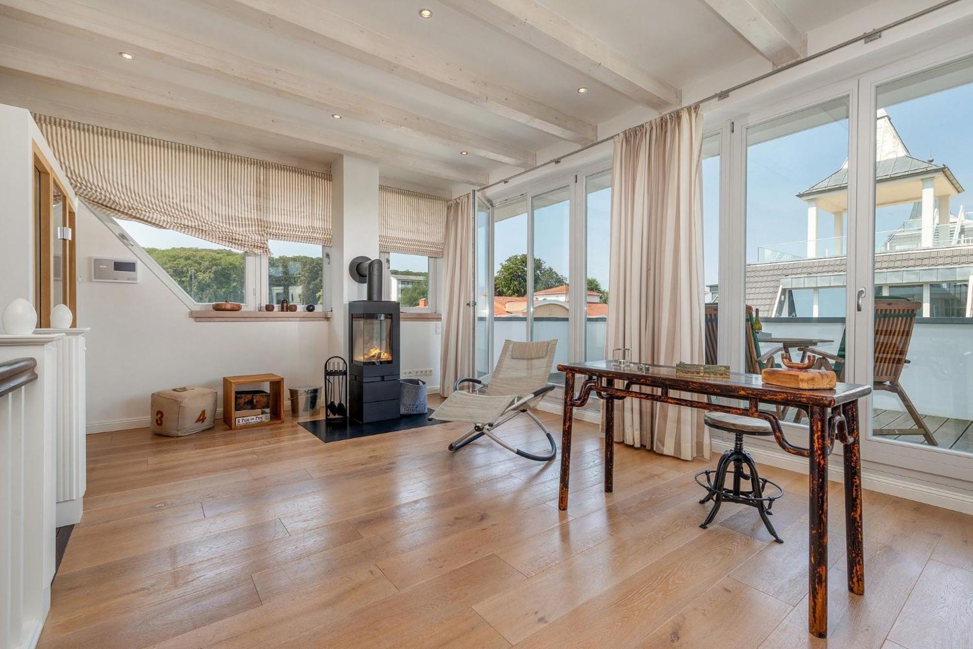 Villa Theres Penthouse Seaside Sellin  Esterno foto